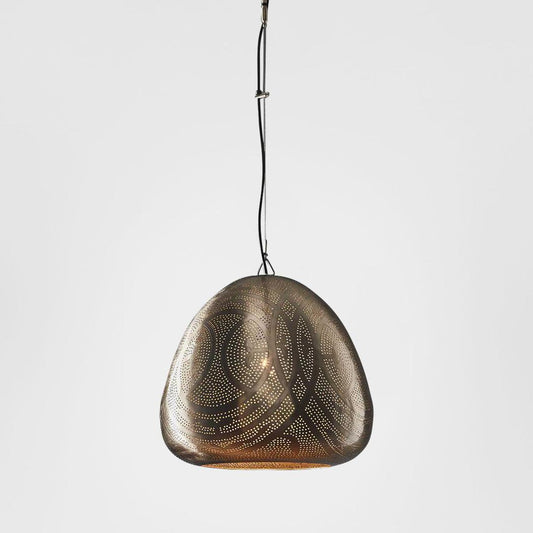 Stockport Dome Ceiling Pendant Nickel