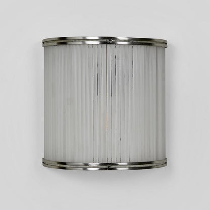 Inanda Half Round Wall Light Nickel