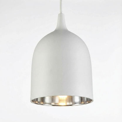 Lumi-R Ceiling Pendant White and Silver