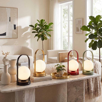 Nini Portable Table Lamp Black