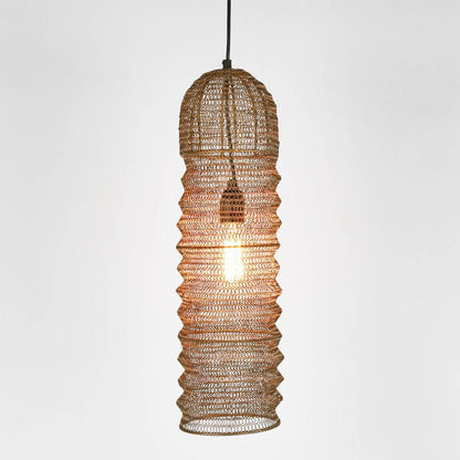 Monash Wire Mesh Ceiling Pendant Brass