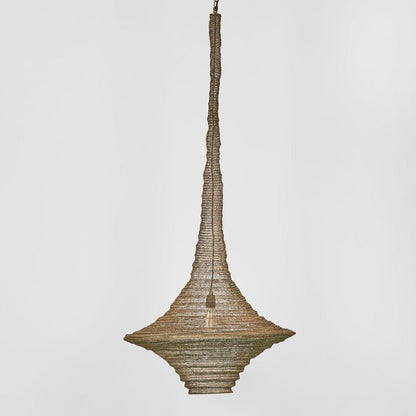 Santa Monica Hanging Lamp Antique Brass