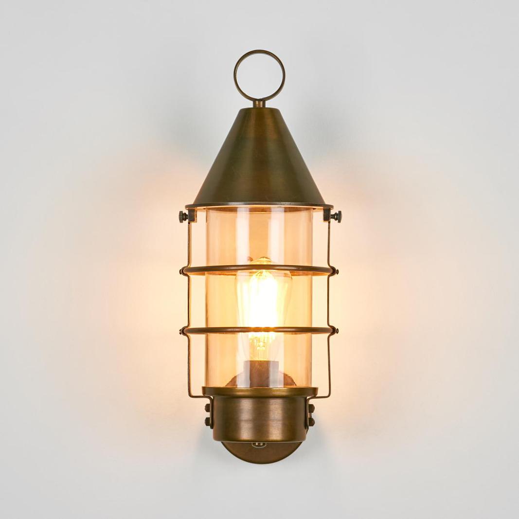 Eastwood Outdoor Wall Light Brass