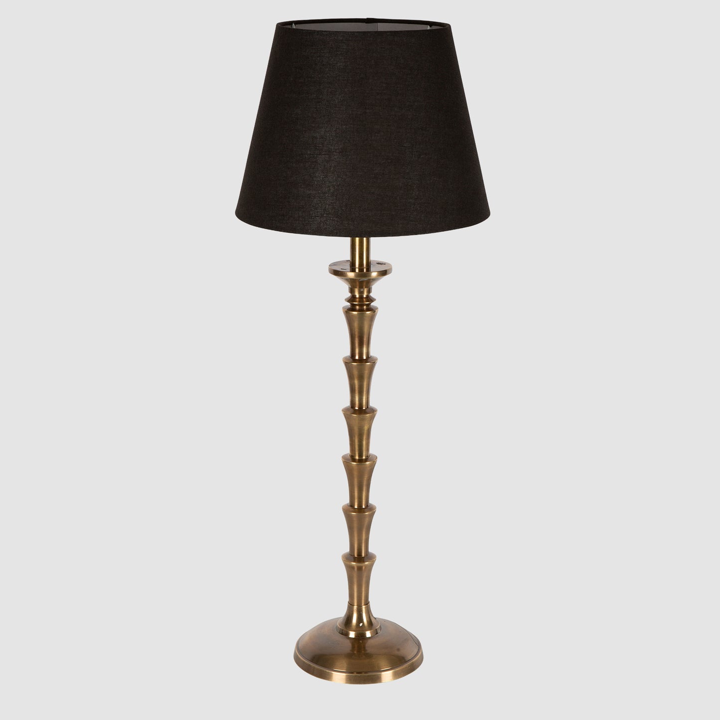 Jordan Table Lamp Base Antique Brass- Base Only