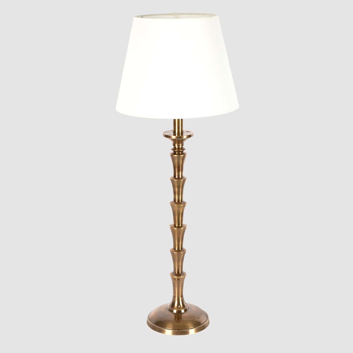 Jordan Table Lamp Base Antique Brass- Base Only