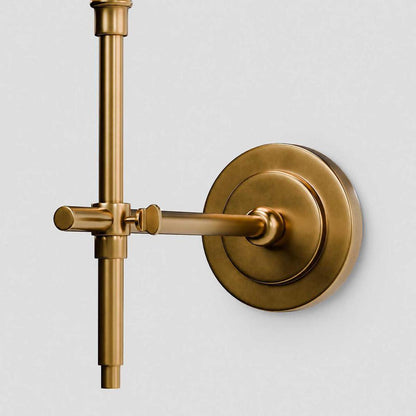 Dino Wall light Base Antique Brass