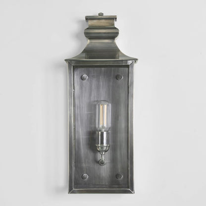Westpoint Outdoor Wall Light Medium Antique Silver