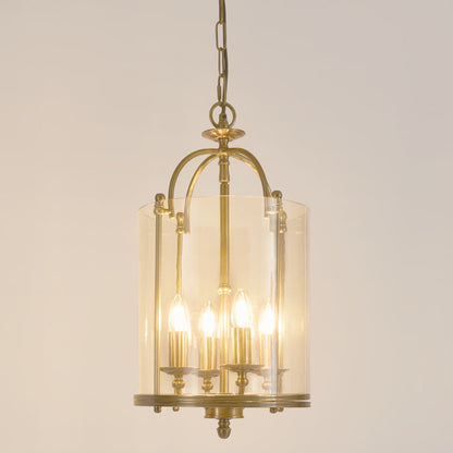 Academy Ceiling Pendant Antique Brass