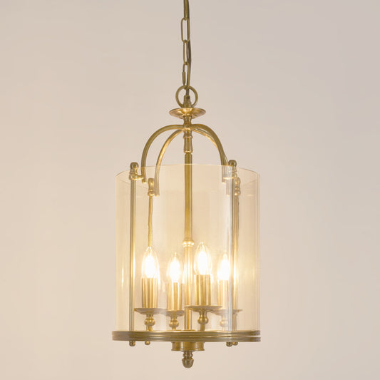 Academy Ceiling Pendant Antique Brass