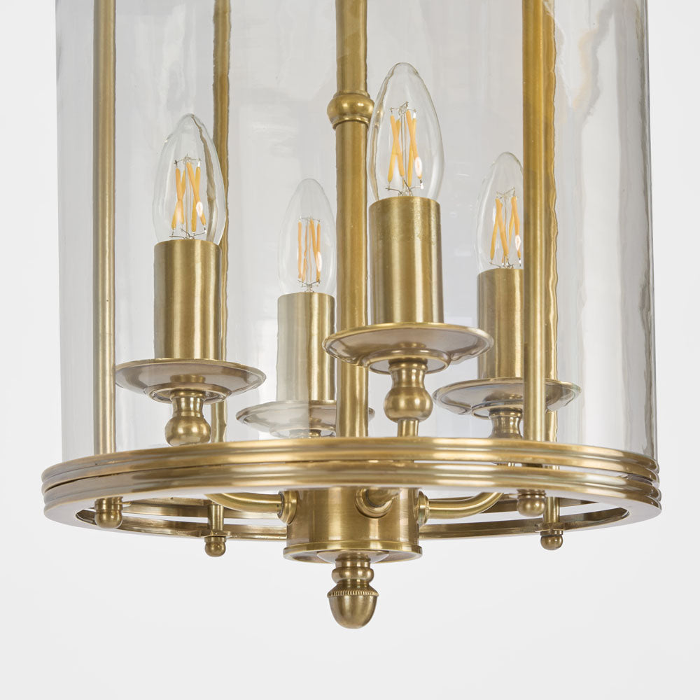 Academy Ceiling Pendant Antique Brass