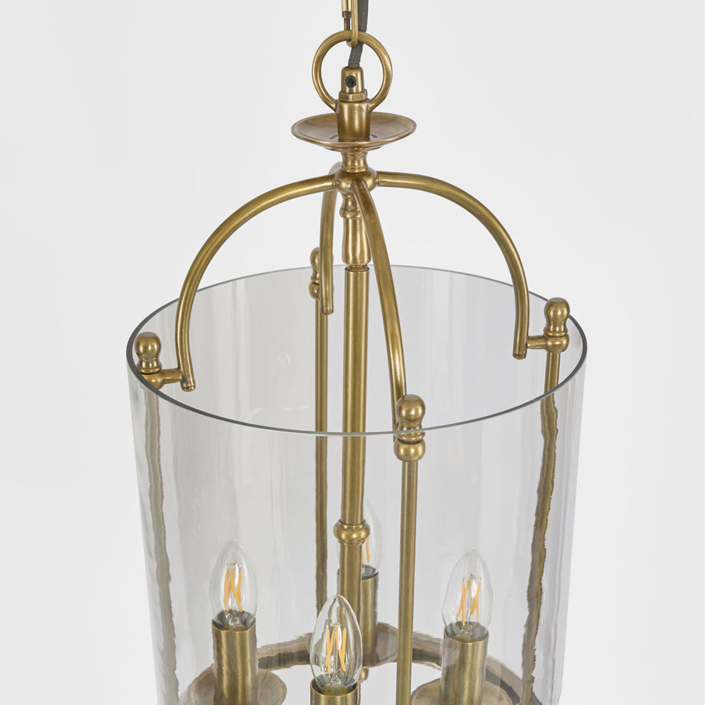 Academy Ceiling Pendant Antique Brass