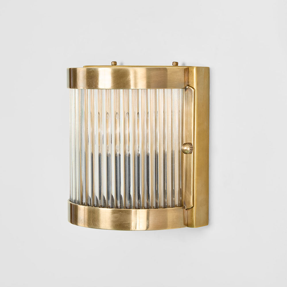 Pretoria Wall Light Antique Brass
