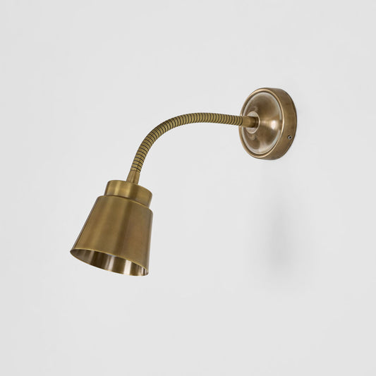 Kingsford Wall Light Antique Brass
