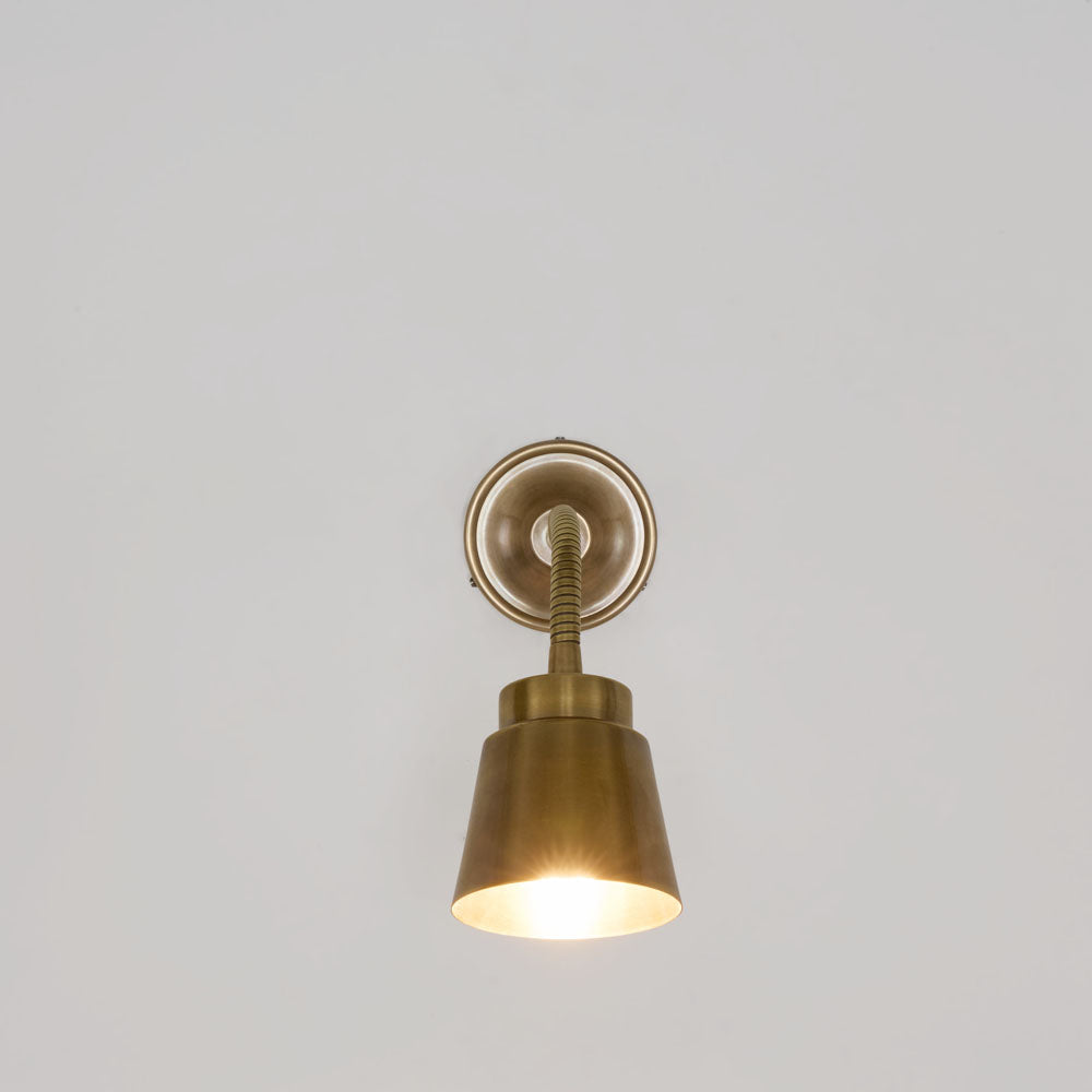 Kingsford Wall Light Antique Brass