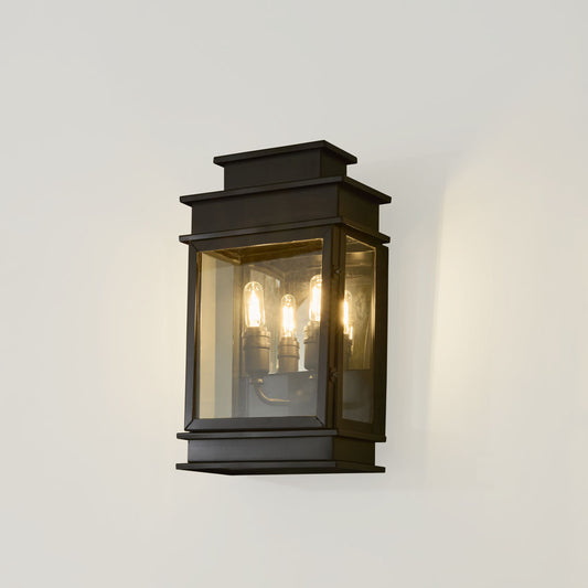 Regent Outdoor Wall Ligh Black