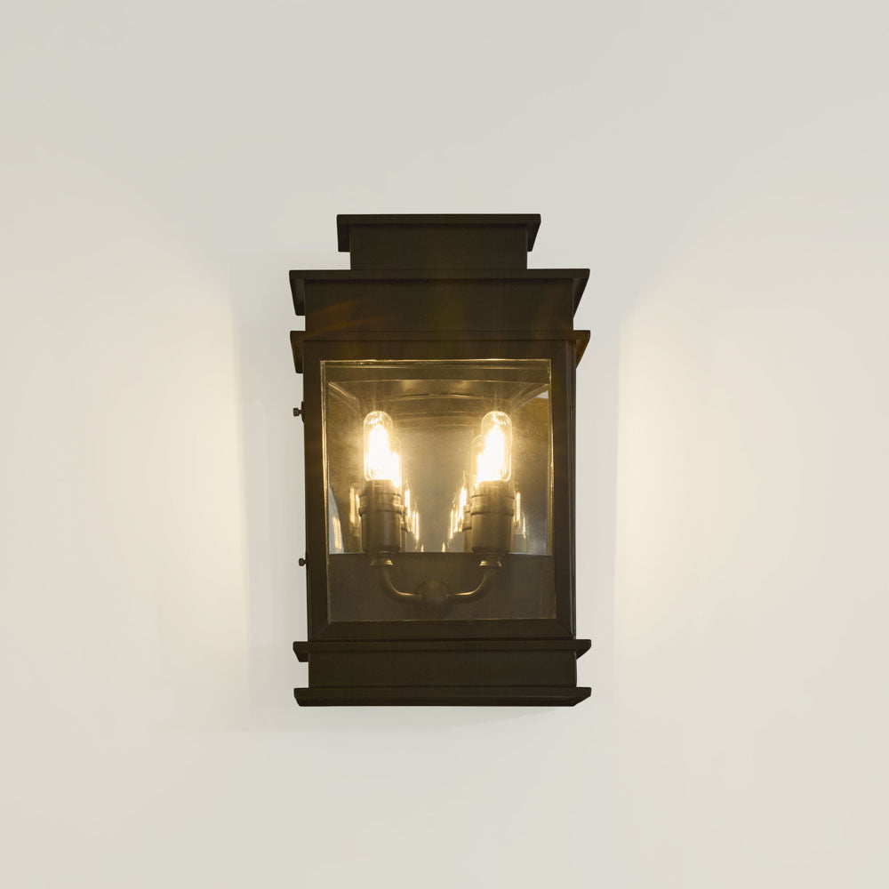 Regent Outdoor Wall Light Black