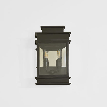 Regent Outdoor Wall Light Black