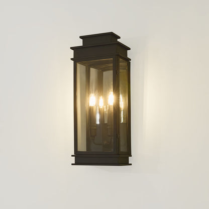 Regal Outdoor Wall Light Black