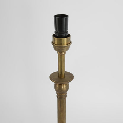 Chelsea Table Lamp Base Antique Brass- Base Only