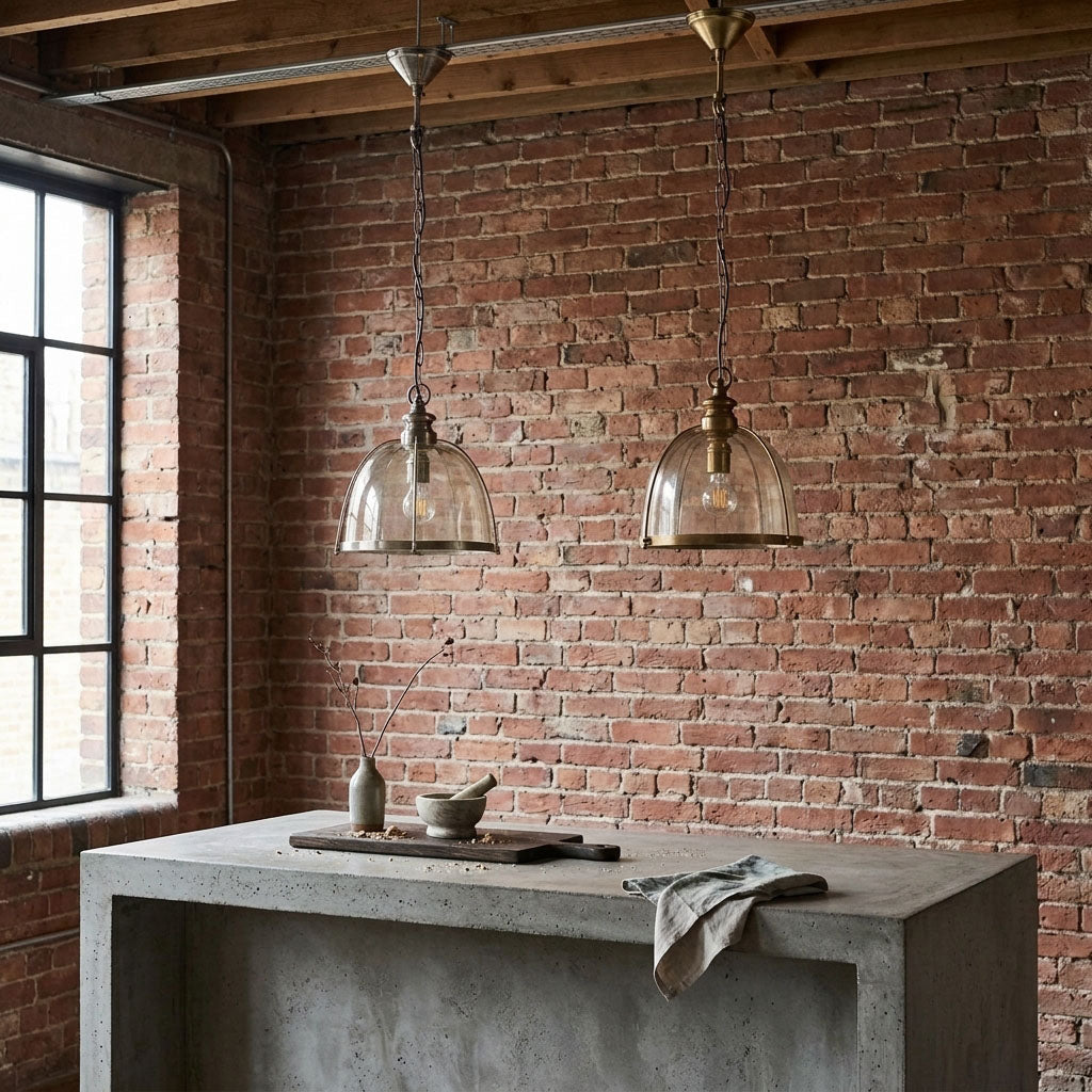 Avery Ceiling Pendant Antique Brass