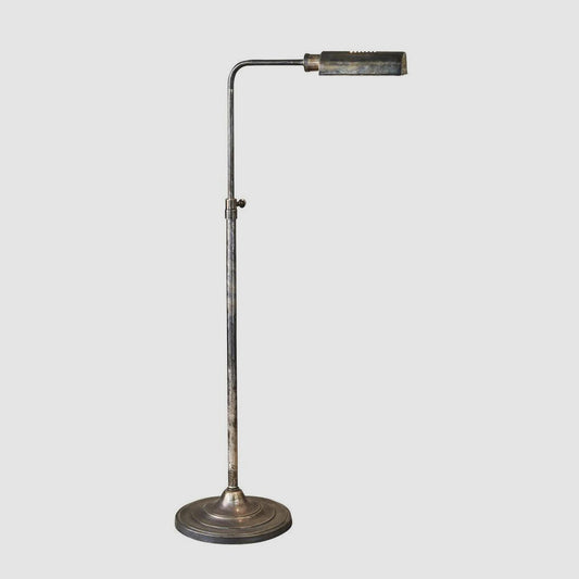 Brooklyn Floor Lamp Antique Silver