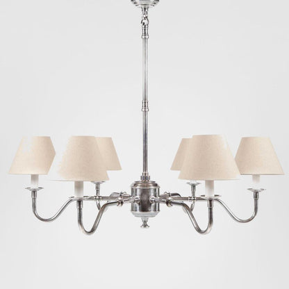 Prescot Chandelier Antique Silver