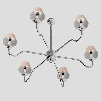 Prescot Chandelier Antique Silver