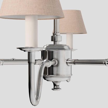 Prescot Chandelier Antique Silver