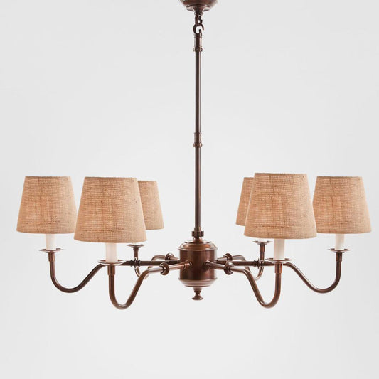 Prescot Chandelier Dark Bronze