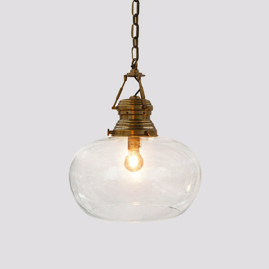 Paddington Ceiling Pendant Small Antique Brass