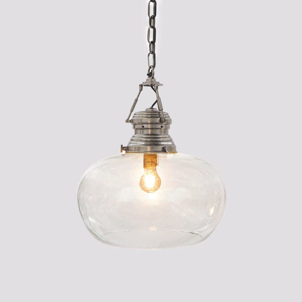 Paddington Ceiling Pendant Small Antique Silver