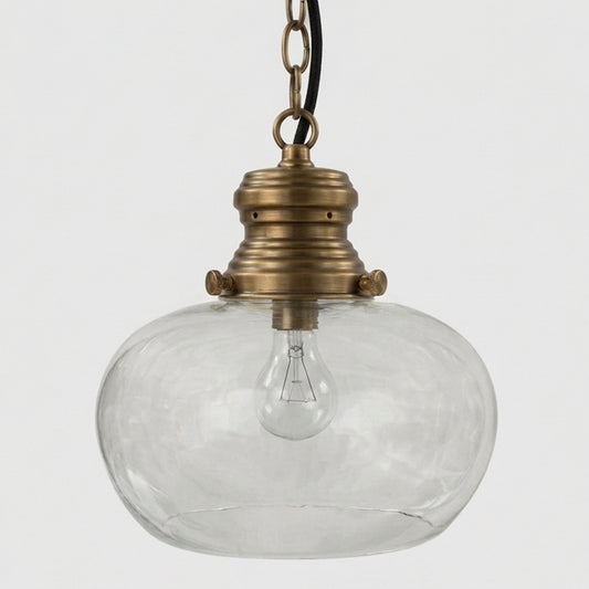 Paddington Ceiling Pendant Large Antique Brass