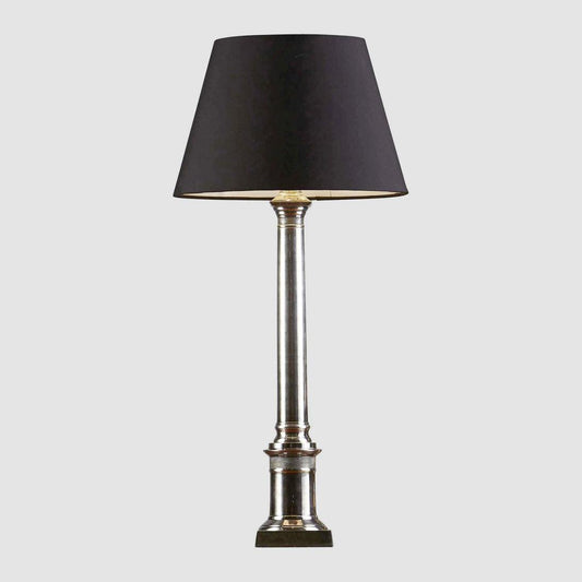 Wiltshire Table Lamp Base Antique Silver- Base Only