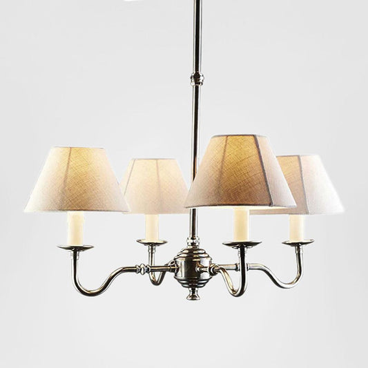 Milton Chandelier Antique Silver