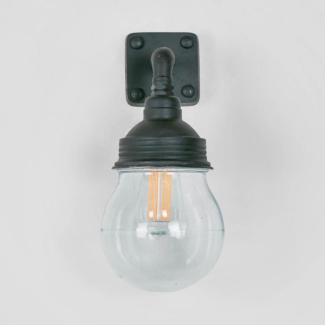 Dover Outdoor Wall Light Black