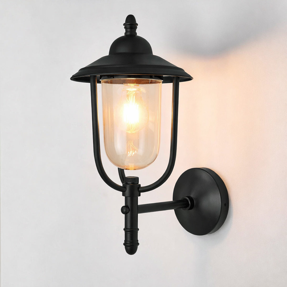 Pier Outdoor Wall Light Black