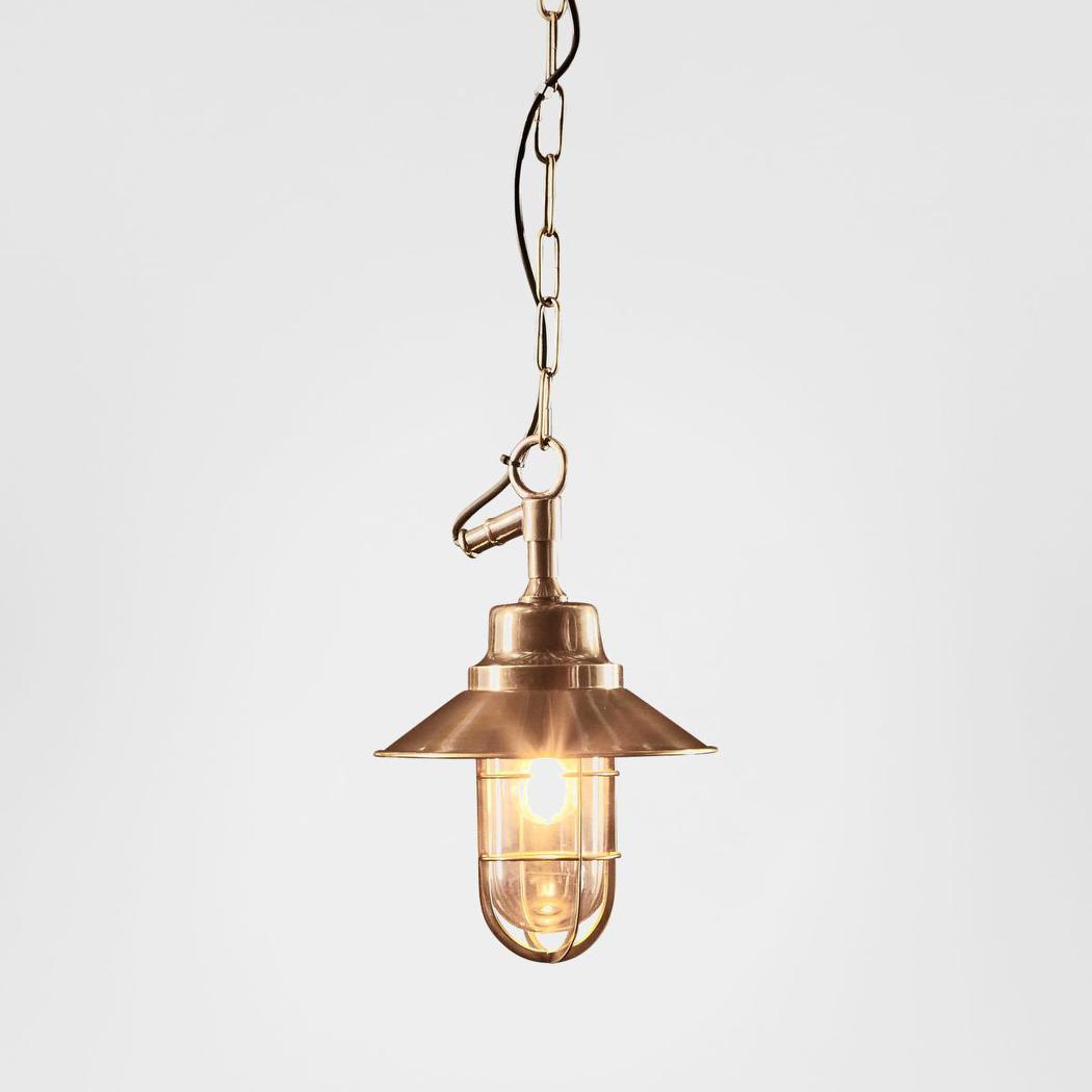 Rutherford Ceiling Pendant Brass