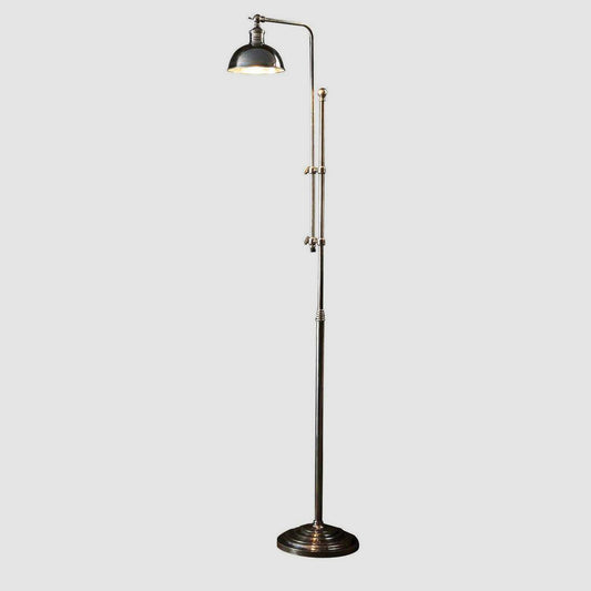 Michigan Floor Lamp Antique Silver