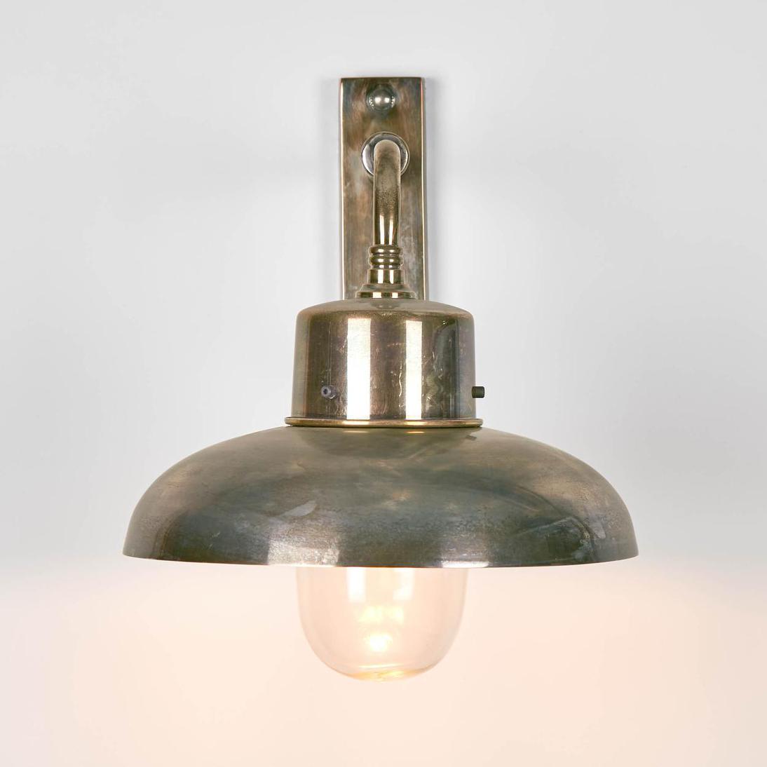 Bridgewater Outdoor Wall Light Silver
