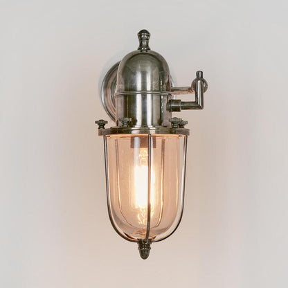 Chapel Outdoor Wall Light Silver