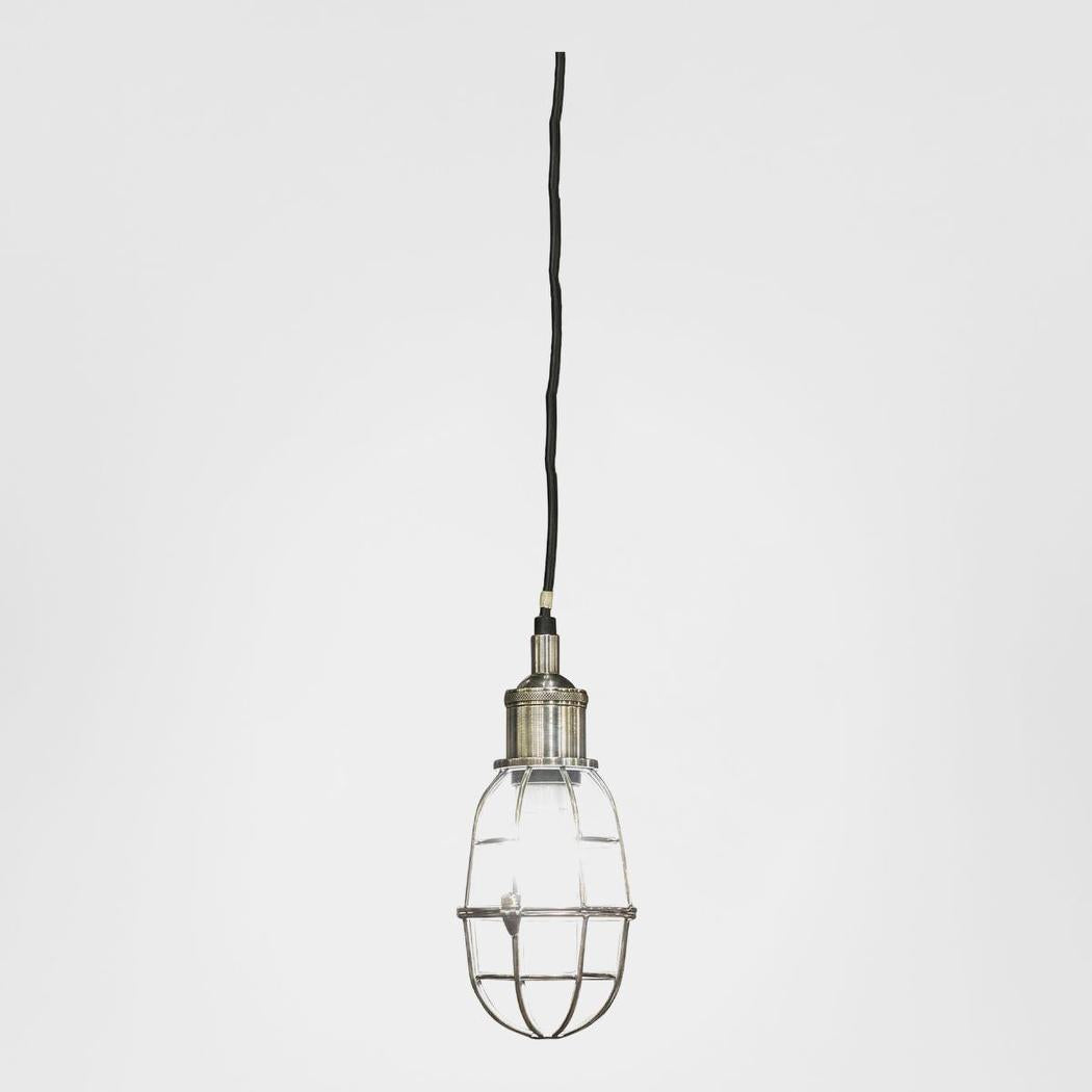 Lincoln Ceiling Pendant Antique Silver