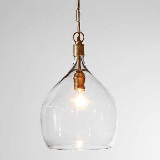 Omega Ceiling Pendant Antique Brass