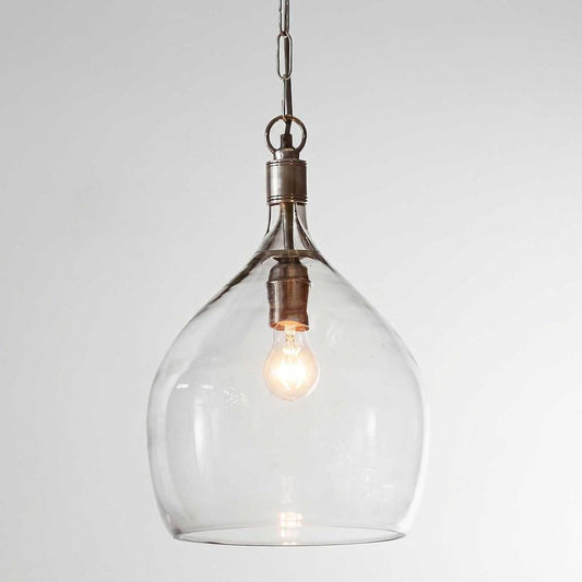 Omega Ceiling Pendant Antique Silver