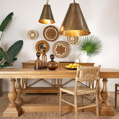 Monte Carlo Ceiling Pendant Large Brass