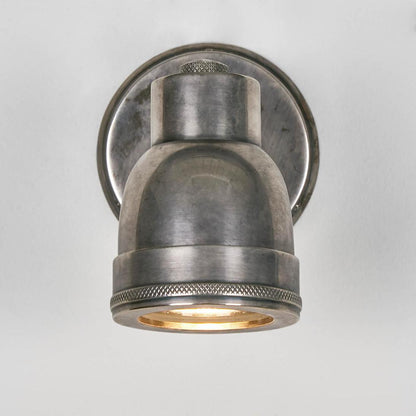Pasco Outdoor Wall Light Antique Silver