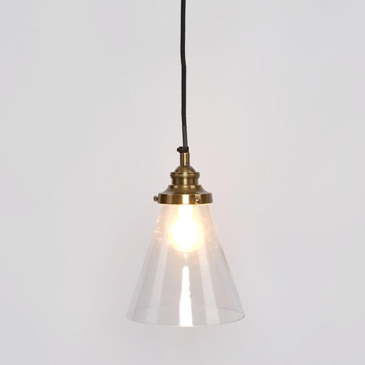Gadsden Ceiling Pendant Extra Small Antique Brass