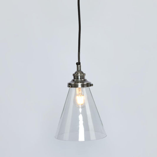 Gadsden Ceiling Pendant Extra Small Antique Silver