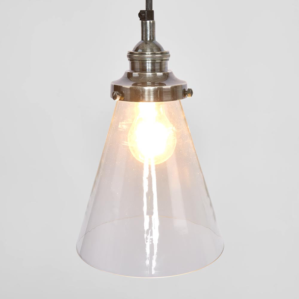 Gadsden Ceiling Pendant Extra Small Antique Silver