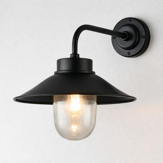 Sandhurst Outdoor Wall Light Black