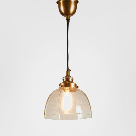 Hobart Ceiling Pendant Antique Brass
